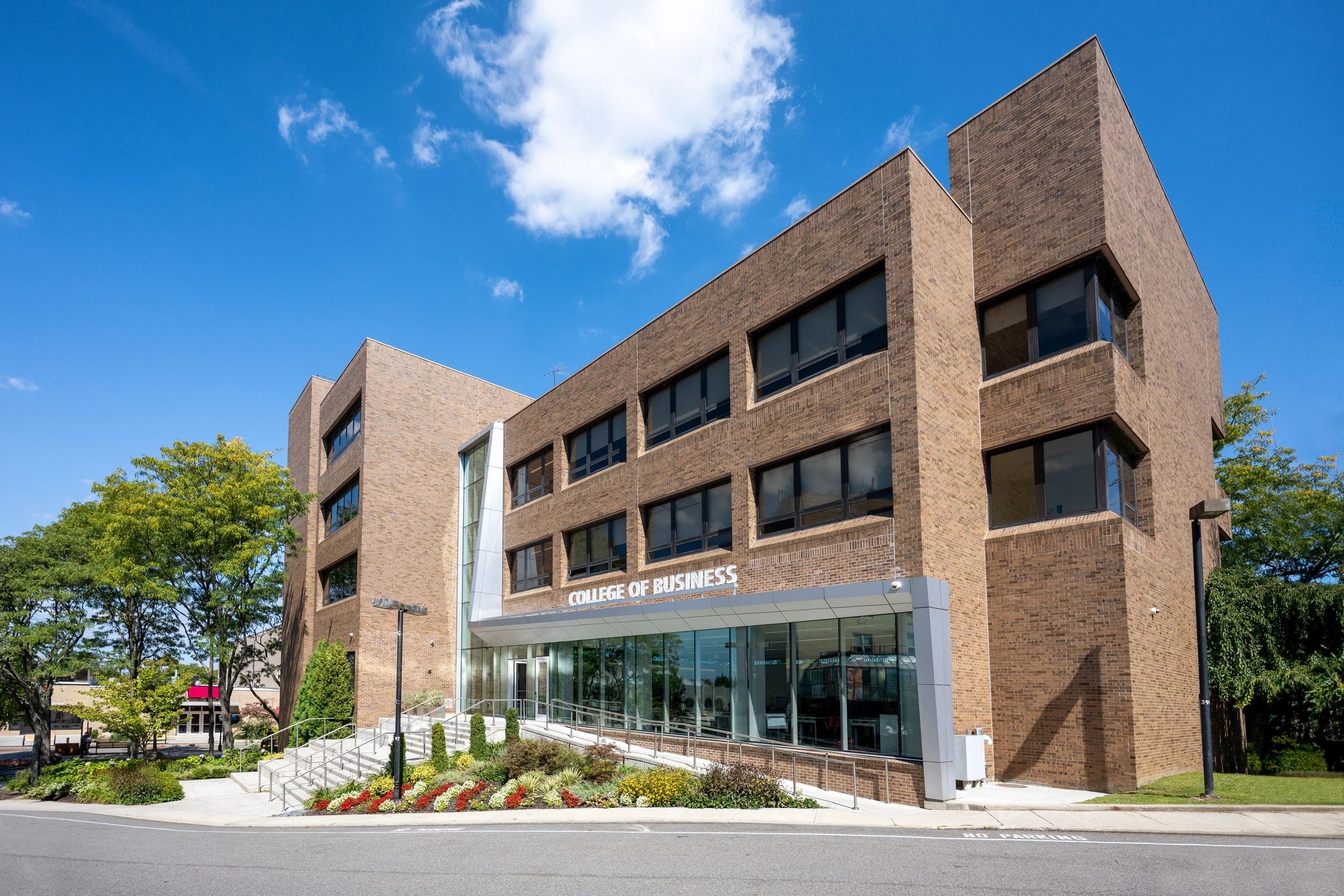 Professional leasing office exterior