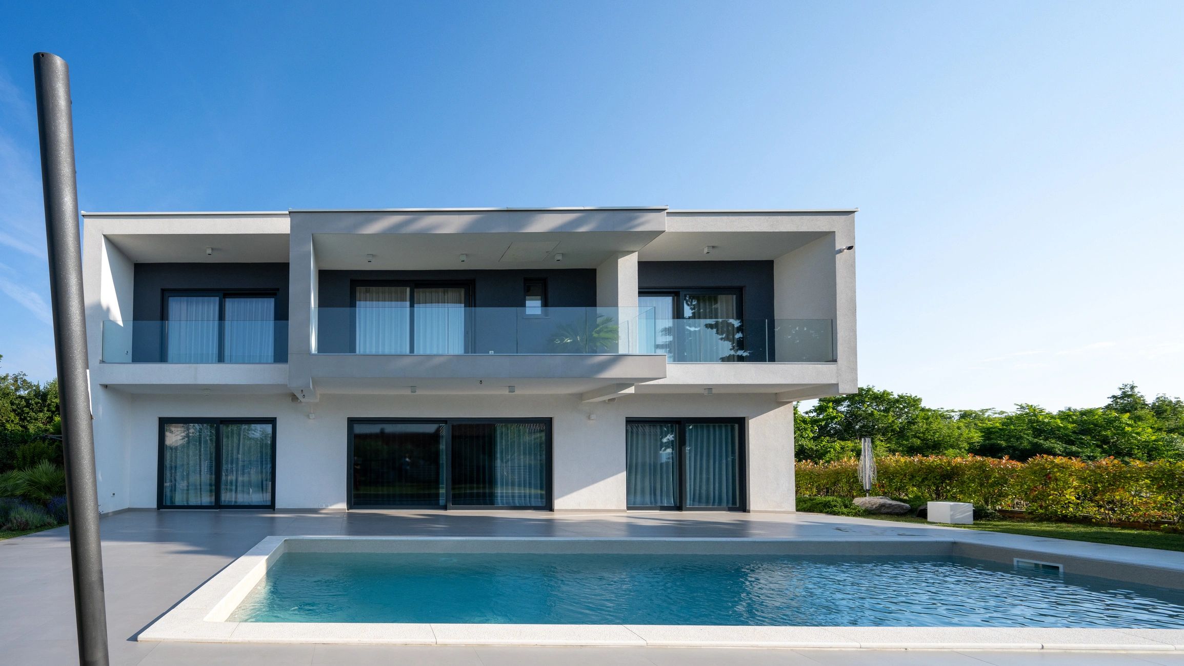 Well-maintained residential property exterior