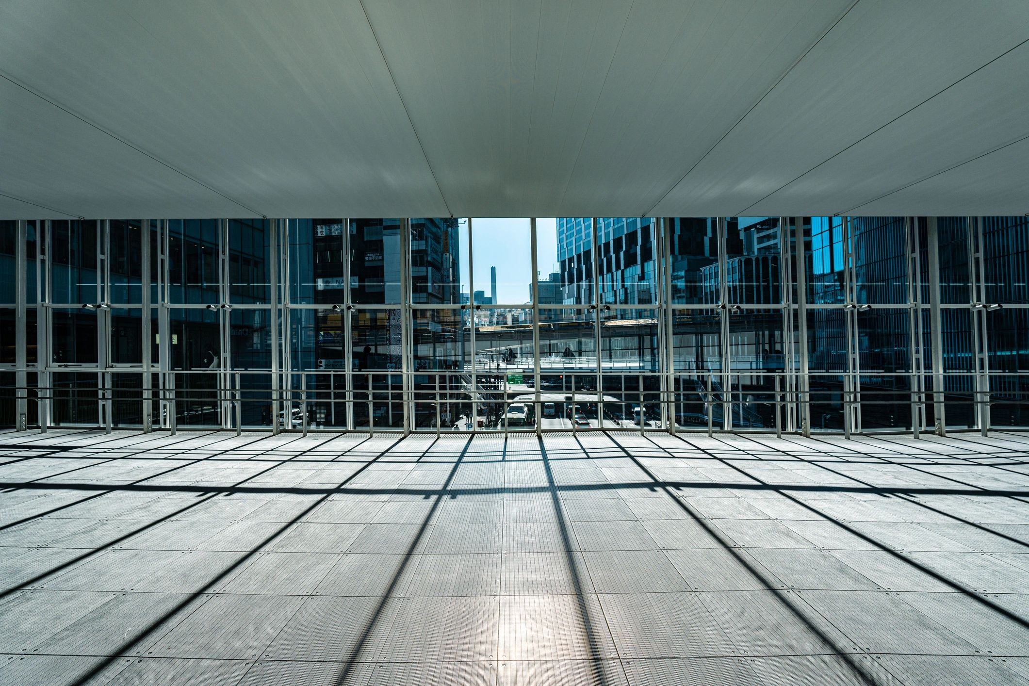 Modern commercial property interior