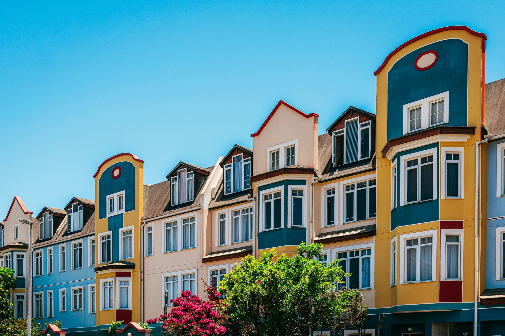 Professional rental property exterior